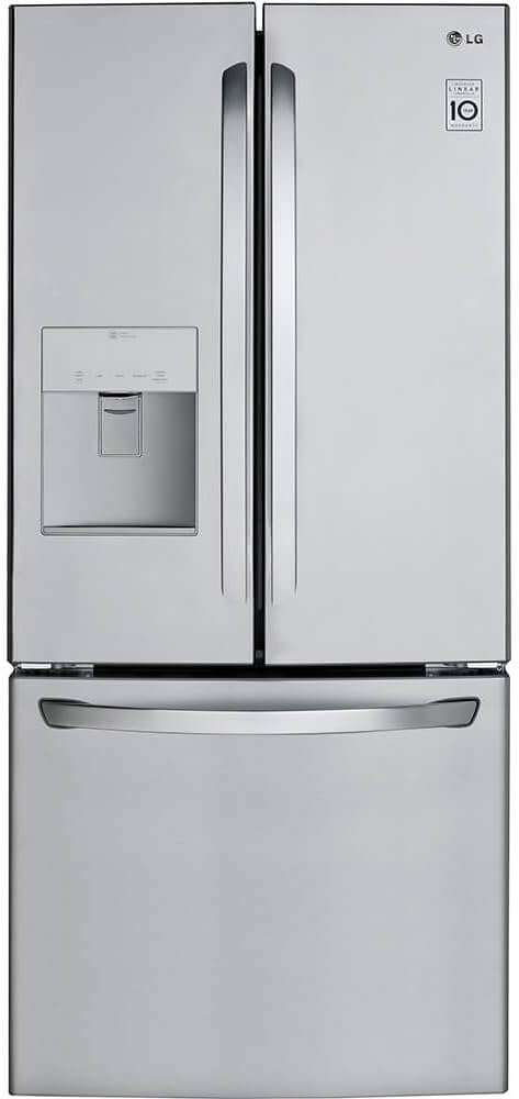 A 68-inch refrigerator.