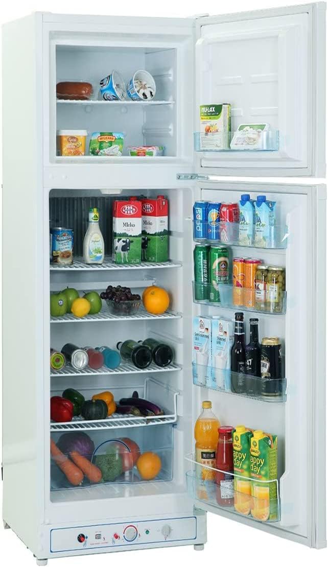 A refrigerator that opens internally
