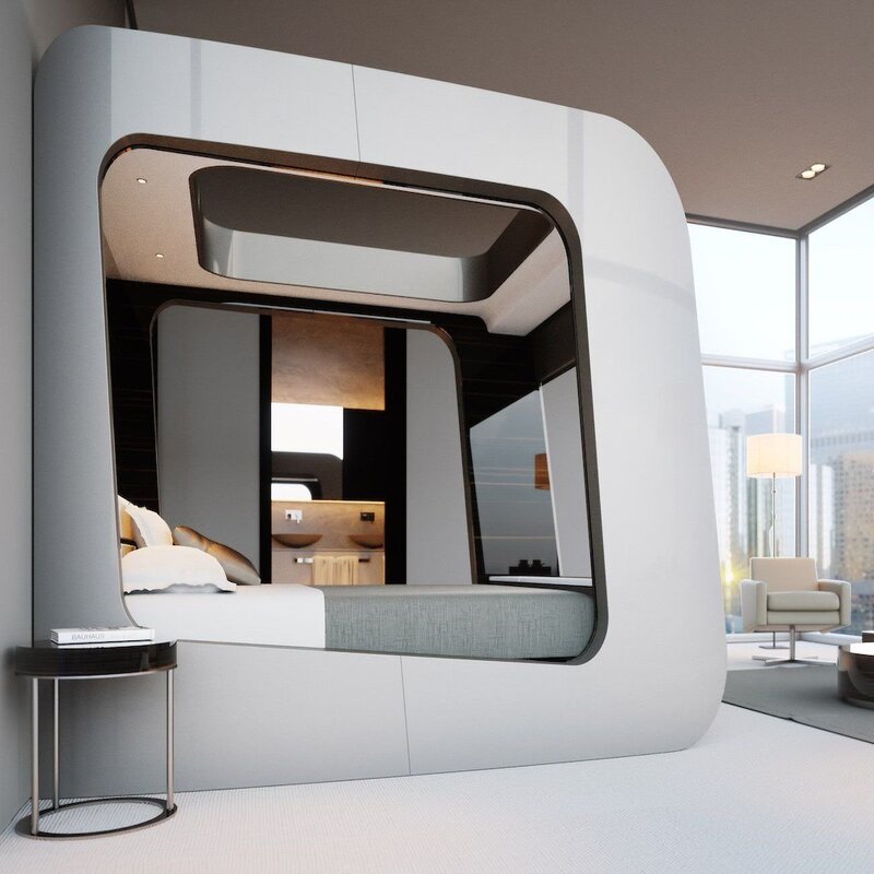 Smart Beds with Integrated TV