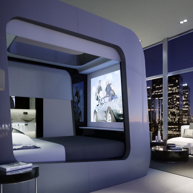 smart beds with tv